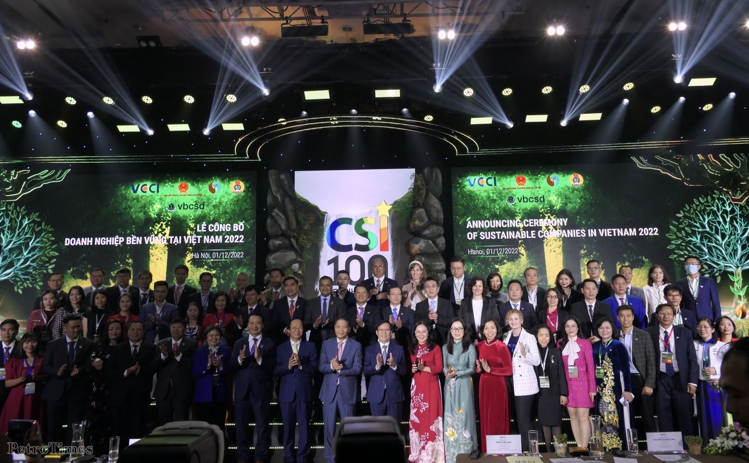 PV Power và NT2 được vinh danh Top 100 doanh nghiệp bền vững 2022