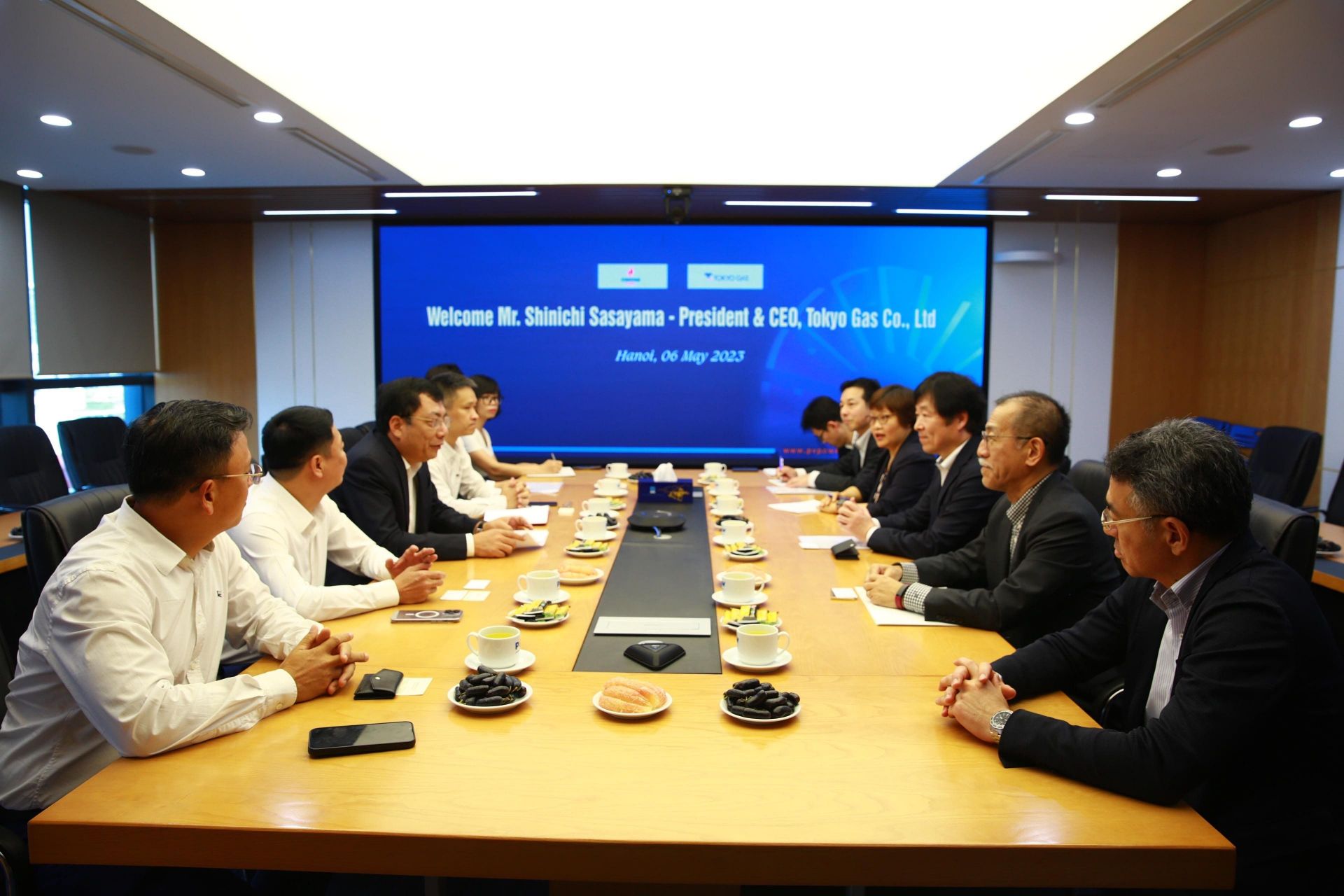 PV Power và Tokyo Gas tăng cường mối quan hệ hợp tác