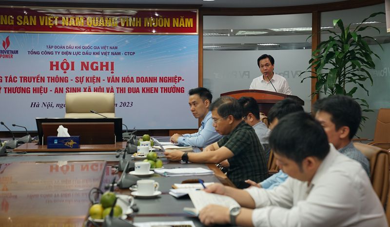 PV Power tổ chức Hội nghị về công tác Truyền thông – Sự kiện – Văn hóa Doanh nghiệp – Quản lý thương hiệu – An sinh xã hội – Thi đua khen thưởng