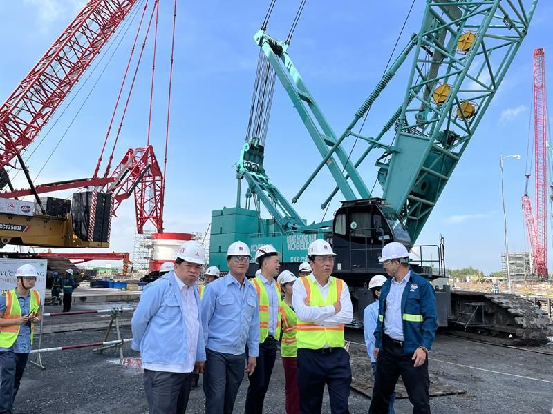 Dự án Nhà máy điện Nhơn Trạch 3,4 đang đi đúng tiến độ