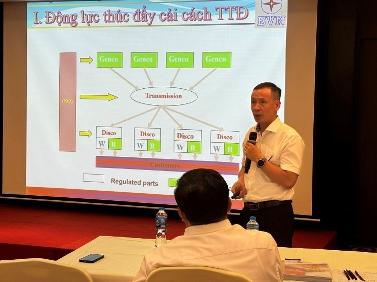 PVTS tổ chức khóa đào tạo về “Thị trường bán buôn điện cạnh tranh” cho PV Power
