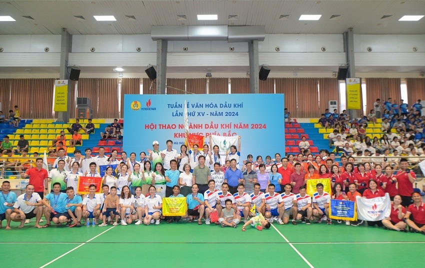 Công đoàn PV Power đạt nhiều giải cao tại Hội thao ngành Dầu khí khu vực phía Bắc 2024