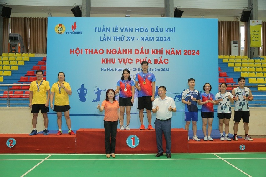 Công đoàn PV Power đạt nhiều giải cao tại Hội thao ngành Dầu khí khu vực phía Bắc 2024