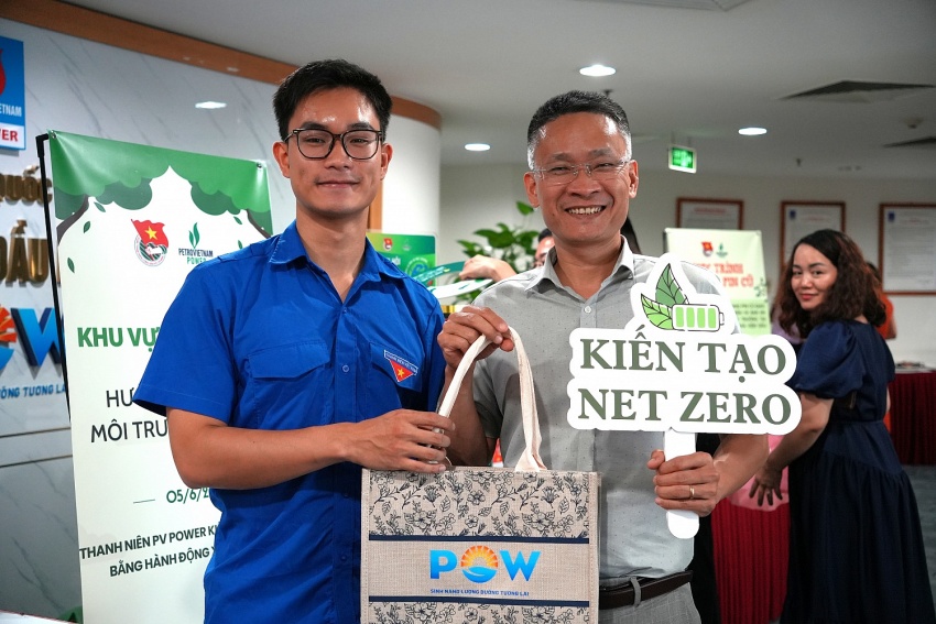 Đoàn Thanh niên PV Power lan tỏa lối sống xanh hưởng ứng Ngày Môi trường Thế giới