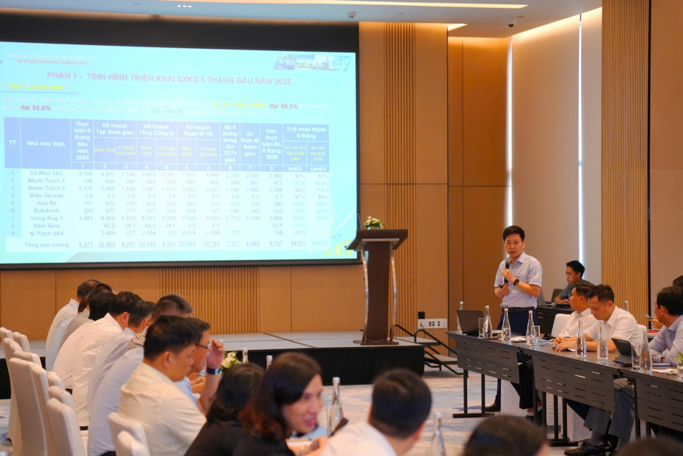 PV Power tổ chức sơ kết hoạt động SXKD 6 tháng đầu năm và kế hoạch nhiệm vụ trọng tâm 6 tháng cuối năm 2025
