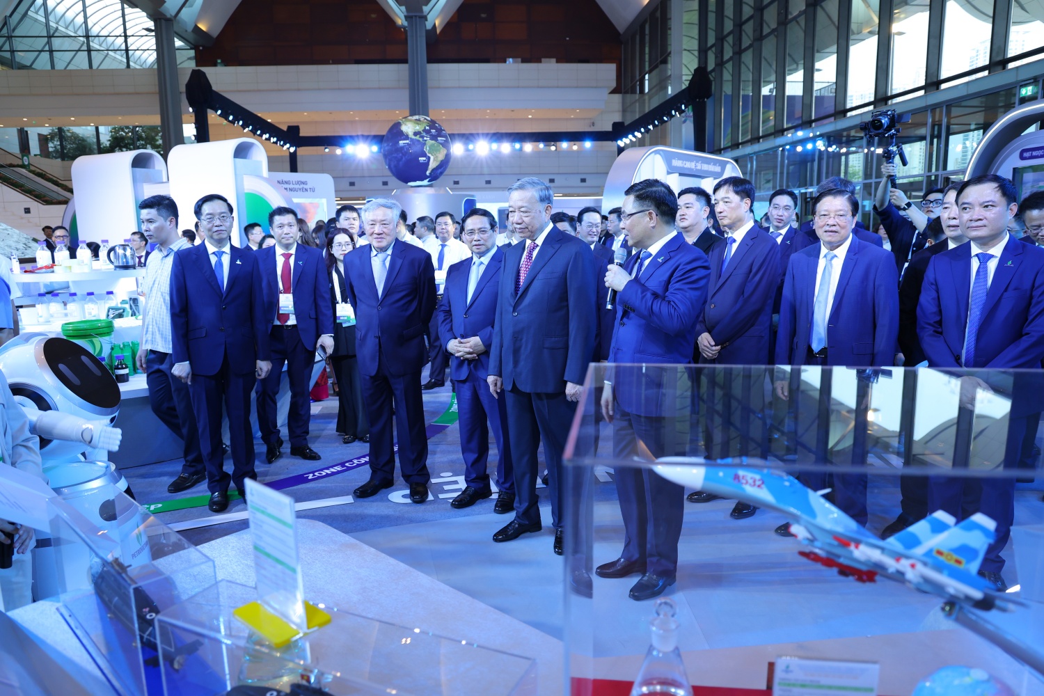 Tổng Bí thư Tô Lâm dự Khai mạc Triển lãm Khoa học, Công nghệ Petrovietnam