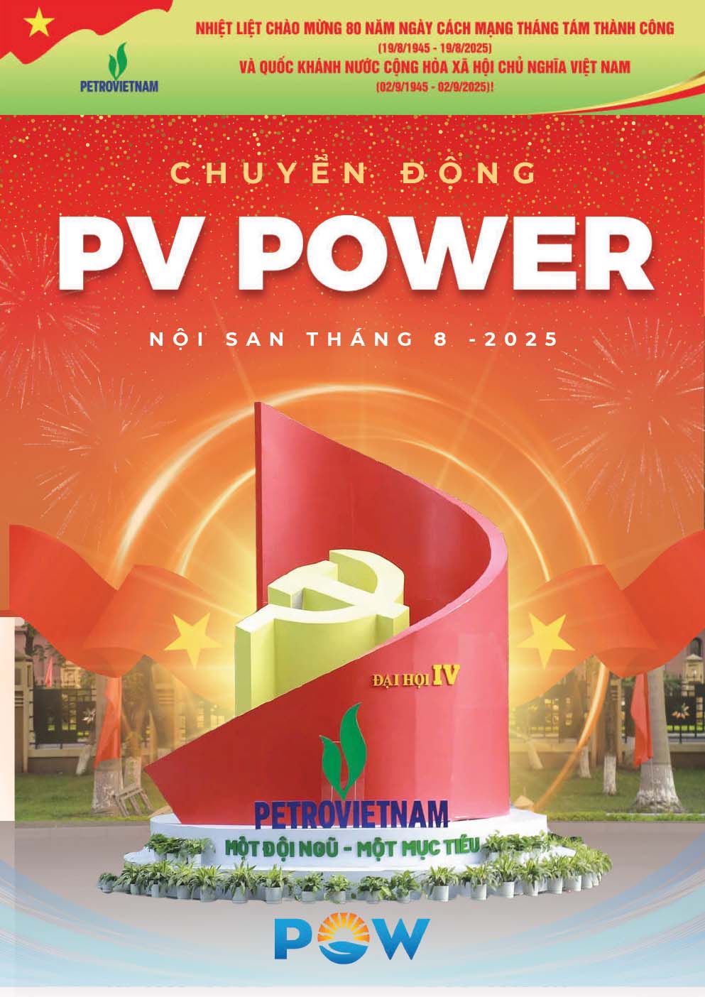 PV power nội san tháng 8