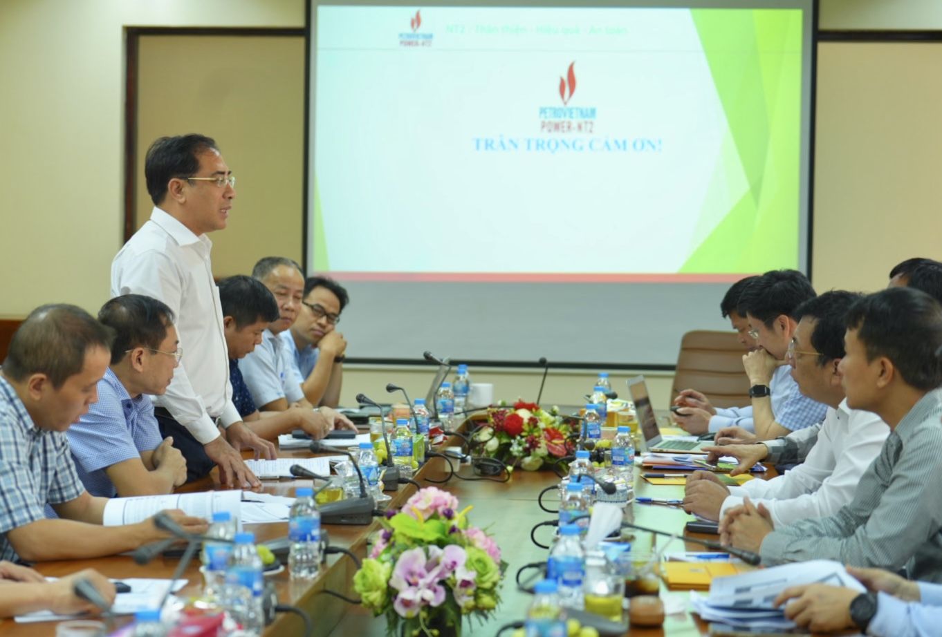 Đoàn công tác PV Power làm việc với các đơn vị tại Nhơn Trạch