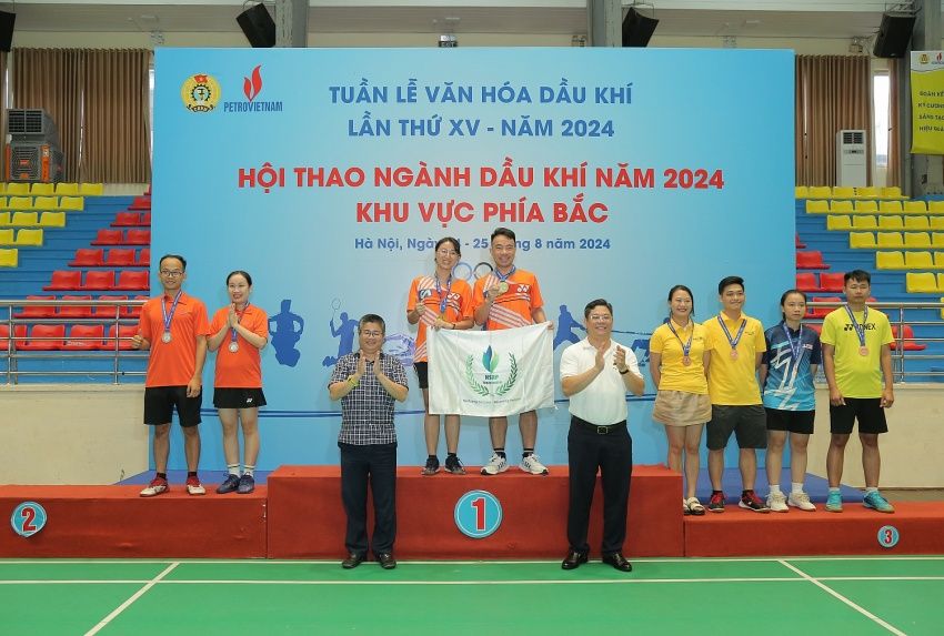 Công đoàn PV Power đạt nhiều giải cao tại Hội thao ngành Dầu khí khu vực phía Bắc 2024
