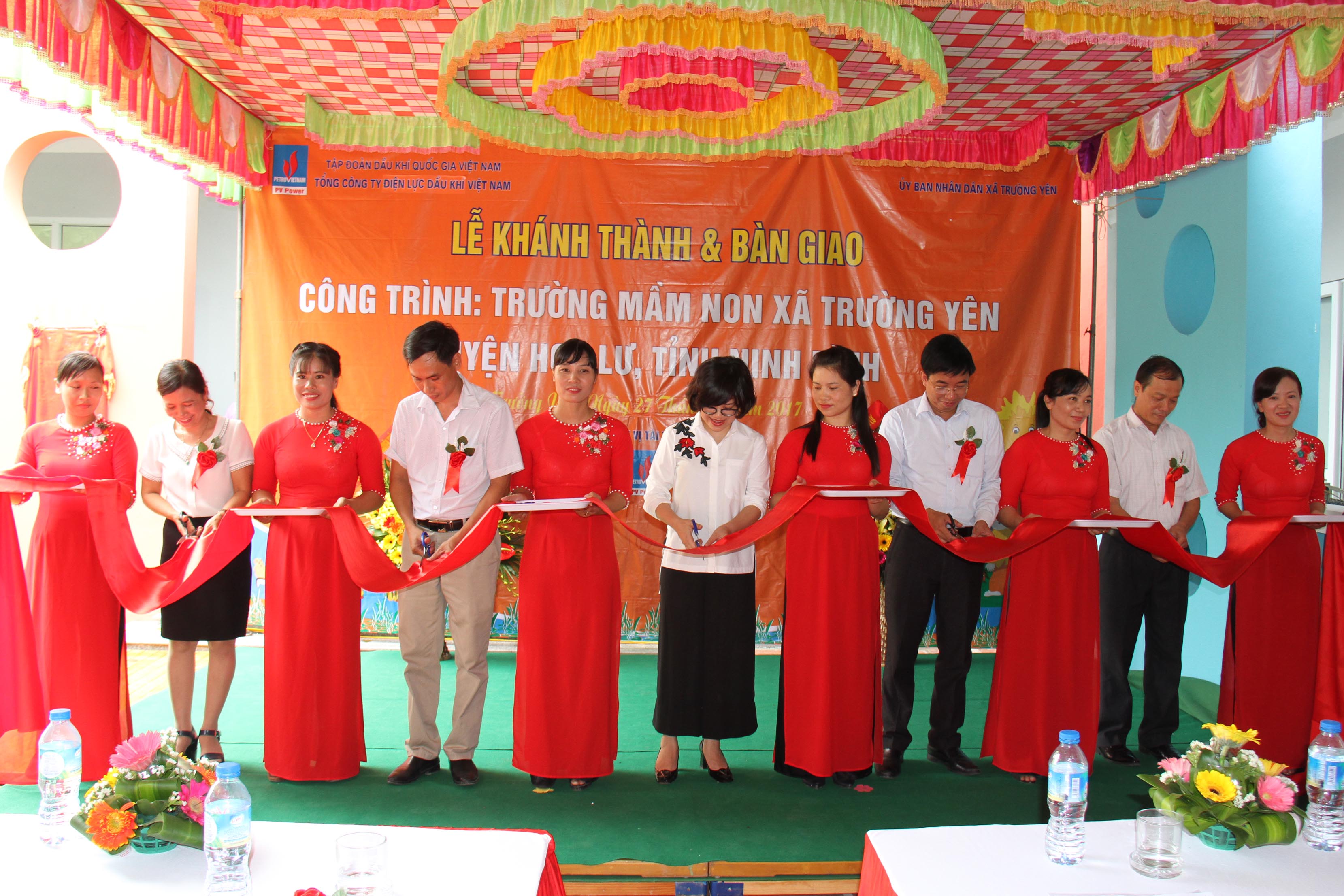 An sinh xã hội: khánh thành và bàn giao công trìnhTrường mầm non xã Trường Yên, huyện Hoa Lư, tỉnh Ninh Bình