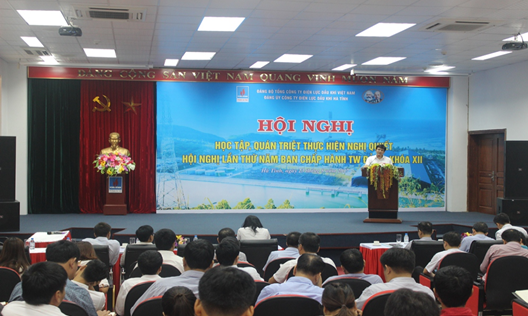 Đảng ủy  PV Power tổ chức Hội nghị học tập, quán triệt và triển khai Nghị quyết Hội nghị lần thứ 5 của BCH TW Đảng khóa XII tại Khu vực Hà Tĩnh và Nhơn Trạch.