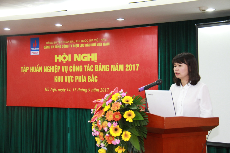 PV Power tổ chức Hội nghị tập huấn công tác Đảng và hoạt động về nguồn khu vực phía Bắc.