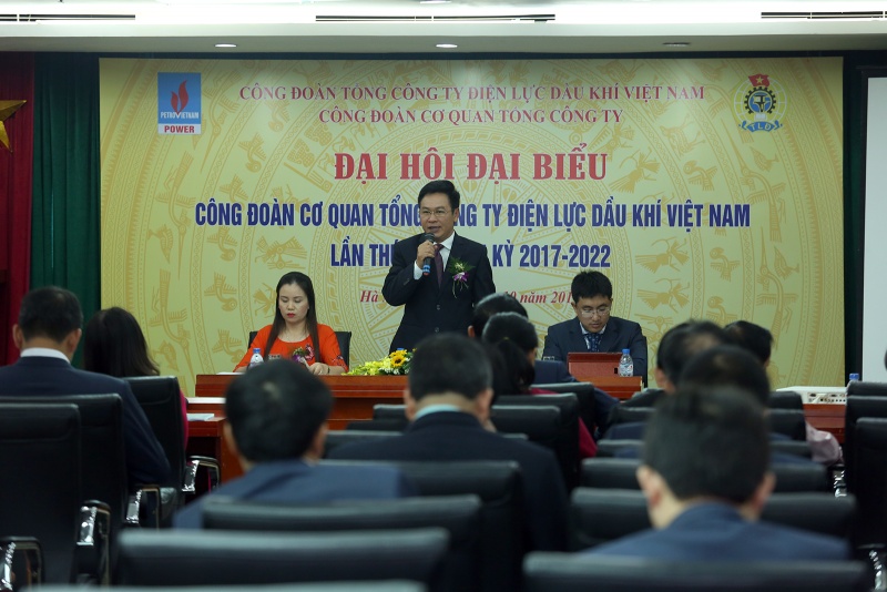 Đại hội Công đoàn Cơ quan Tổng Công ty PV Power lần thứ IV