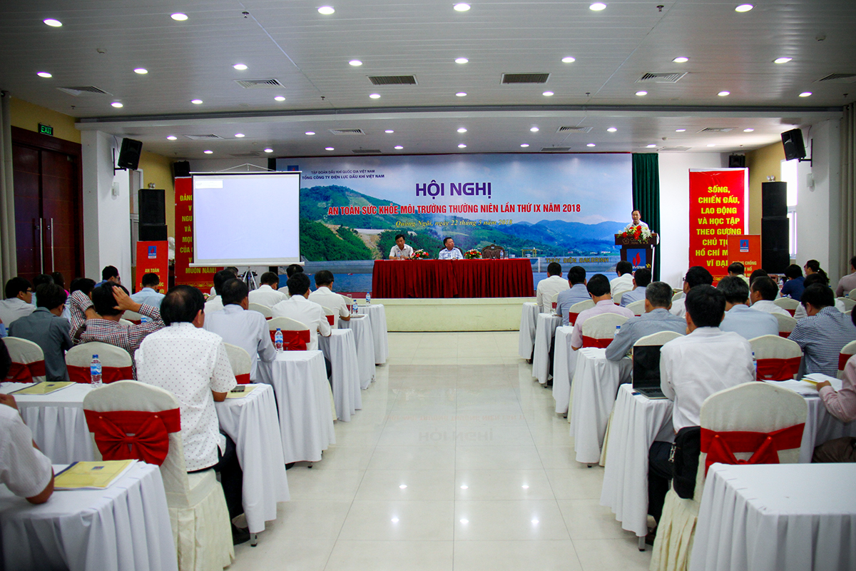 PV POWER TỔ CHỨC HỘI NGHỊ AN TOÀN – SỨC KHOẺ – MÔI TRƯỜNG THƯỜNG NIÊN LẦN THỨ IX NĂM 2018