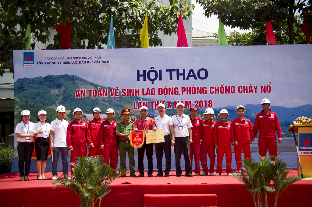 HỘI THAO ATVSLD-PCCN TỔNG CÔNG TY ĐIỆN LỰC DẦU KHÍ VIỆT NAM LẦN THỨ X NĂM 2018