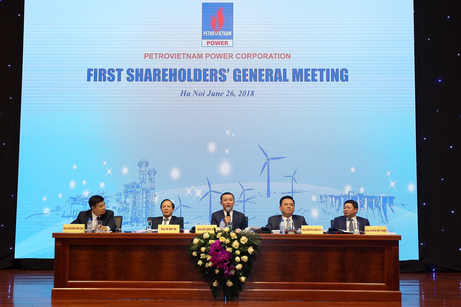 PV Power tổ chức Đại hội đồng cổ đông lần thứ nhất năm 2018