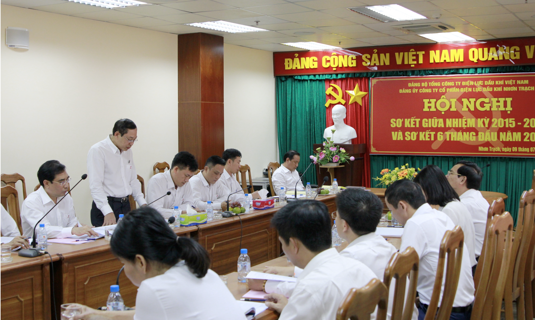 Đảng bộ PV Power NT2 tổ chức Hội nghị sơ kêt giữa nhiệm kỳ 2015 – 2020