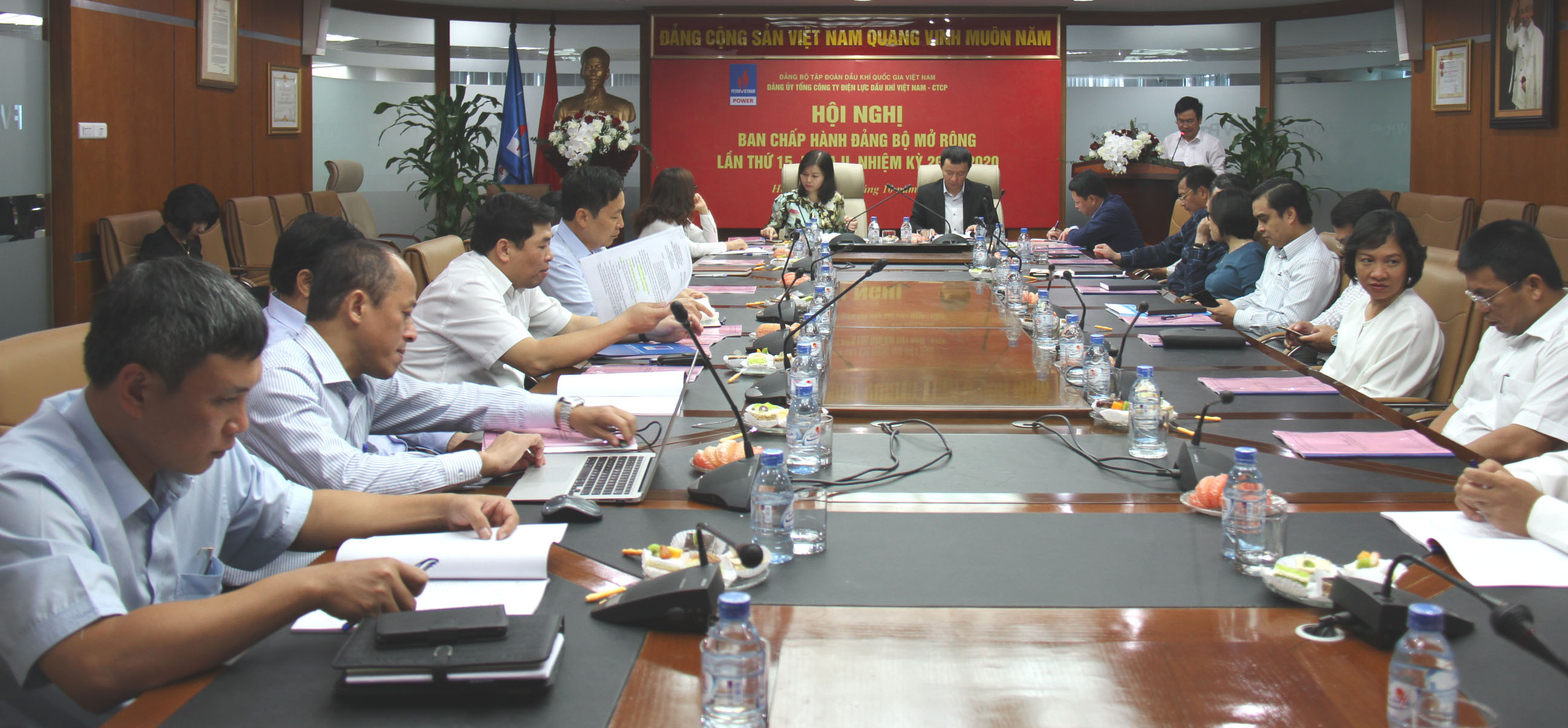 PV POWER TỔ CHỨC HỘI NGHỊ BAN CHẤP HÀNH ĐẢNG BỘ MỞ RỘNG LẦN THỨ 15
