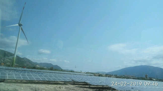 KHU TÍCH HỢP ĐIỆN GIÓ VÀ ĐIỆN MẶT TRỜI DUY NHẤT Ở VIỆT NAM