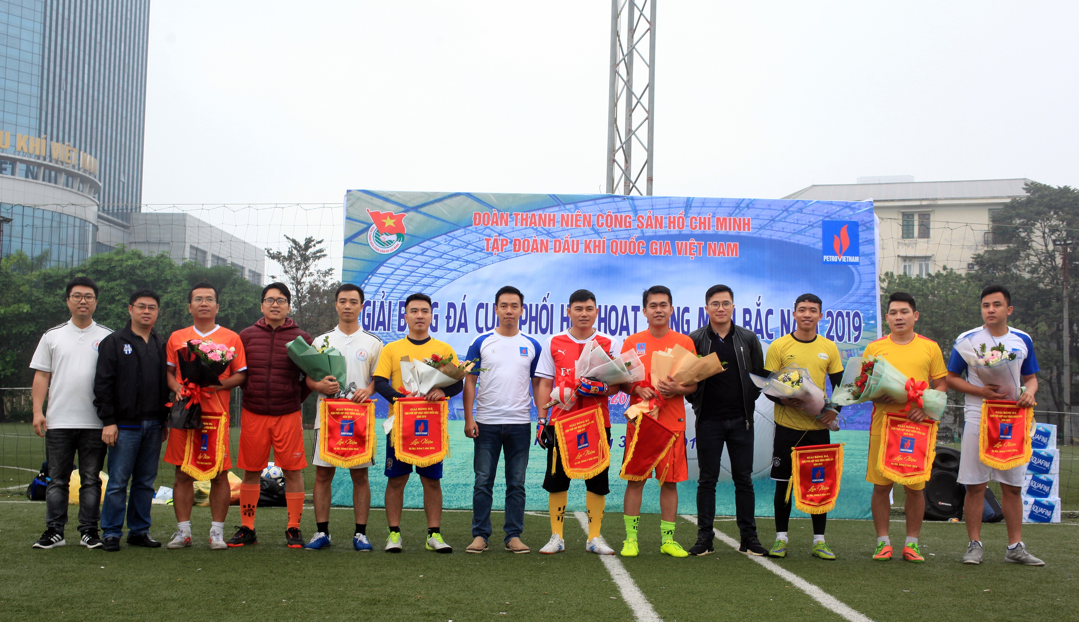 PV POWER ĐẠT HẠNG NHÌ GIẢI BÓNG ĐÁ CỤM PHỐI HỢP HOẠT ĐỘNG MIỀN BẮC PVN
