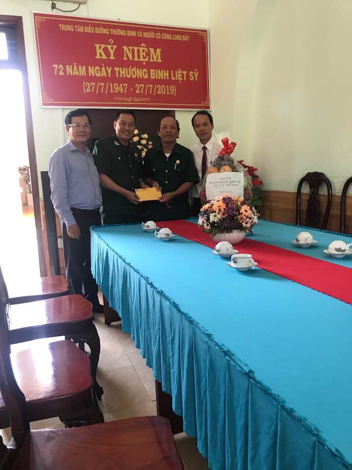 PV Power tổ chức nhiều hoạt động thăm hỏi và tặng quà các thương binh, gia đình liệt sỹ