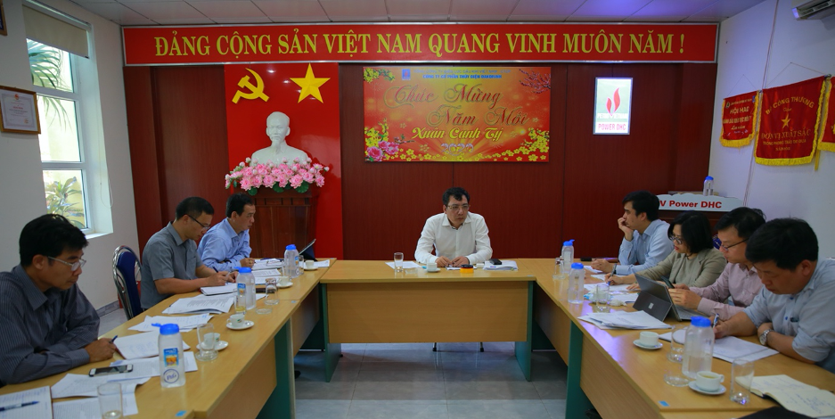 Tổng giám đốc PV Power làm việc tại Nhà máy Thuỷ điện Đakđrinh