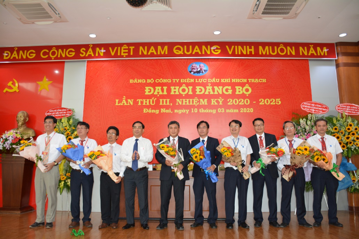 Công ty Điện lực Dầu khí Nhơn Trạch tổ chức Đại hội Đảng bộ lần thứ III, nhiệm kỳ 2020-2025