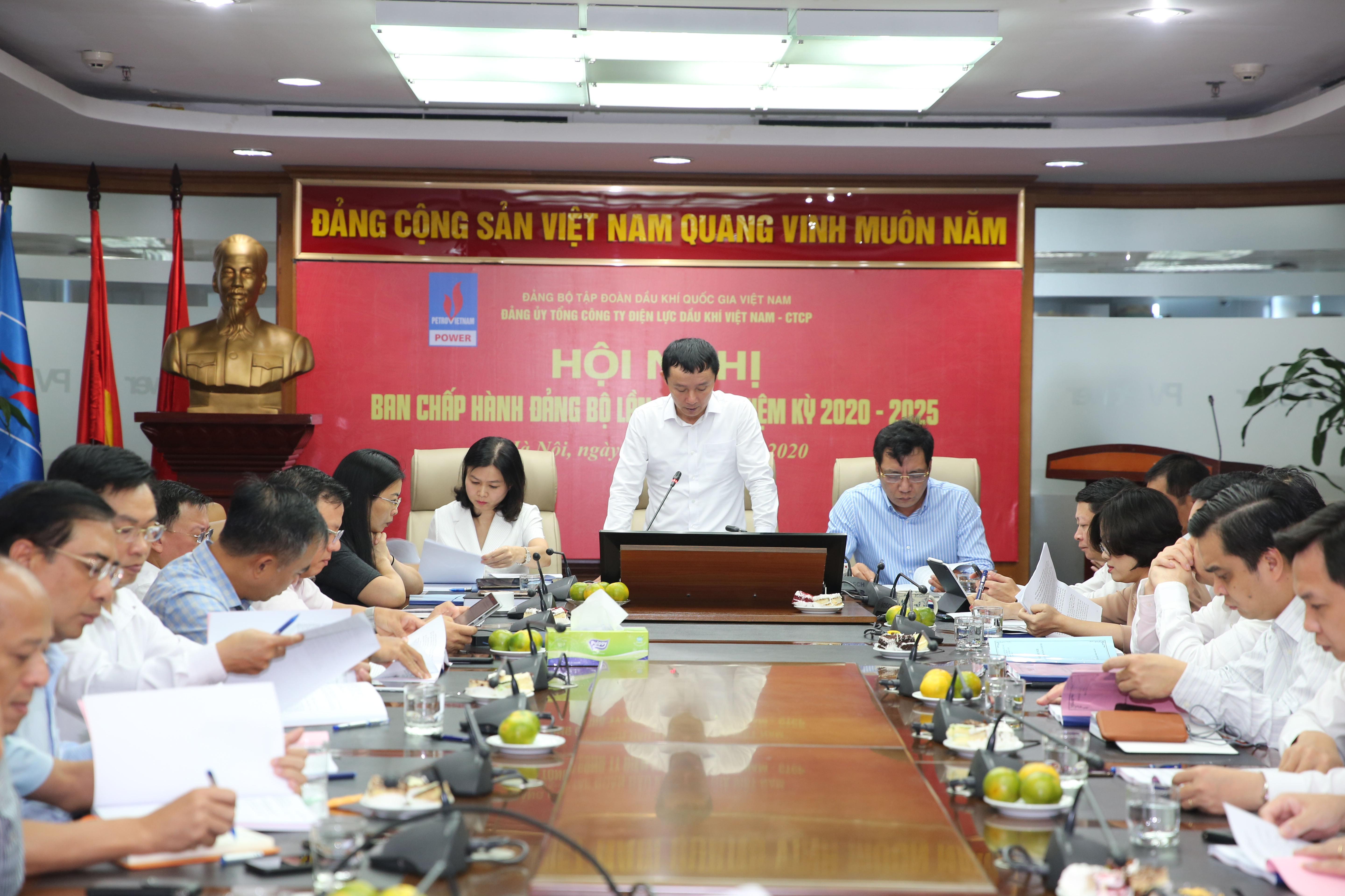 PV Power tổ chức Hội nghị Ban Chấp hành Đảng bộ Tổng công ty lần thứ hai, nhiệm kỳ 2020 – 2025