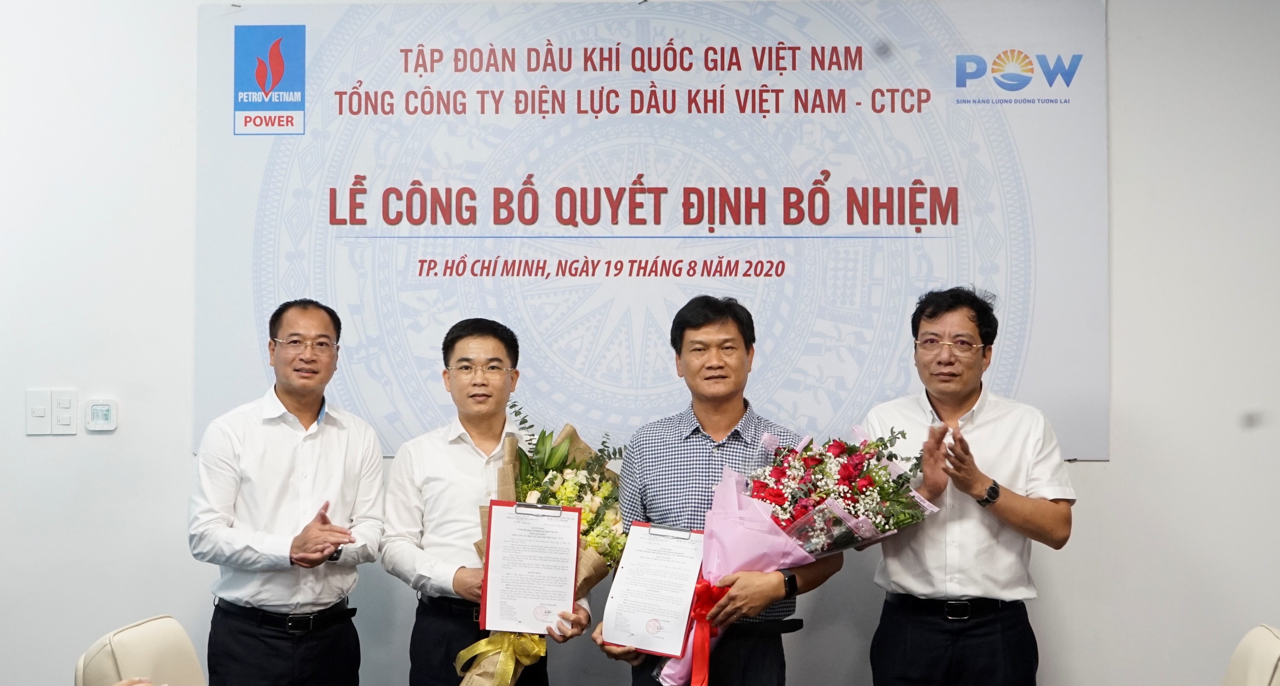 BAN QUẢN LÝ DỰ ÁN ĐIỆN TRAO QUYẾT ĐỊNH BỔ NHIỆM PHÓ GIÁM ĐỐC
