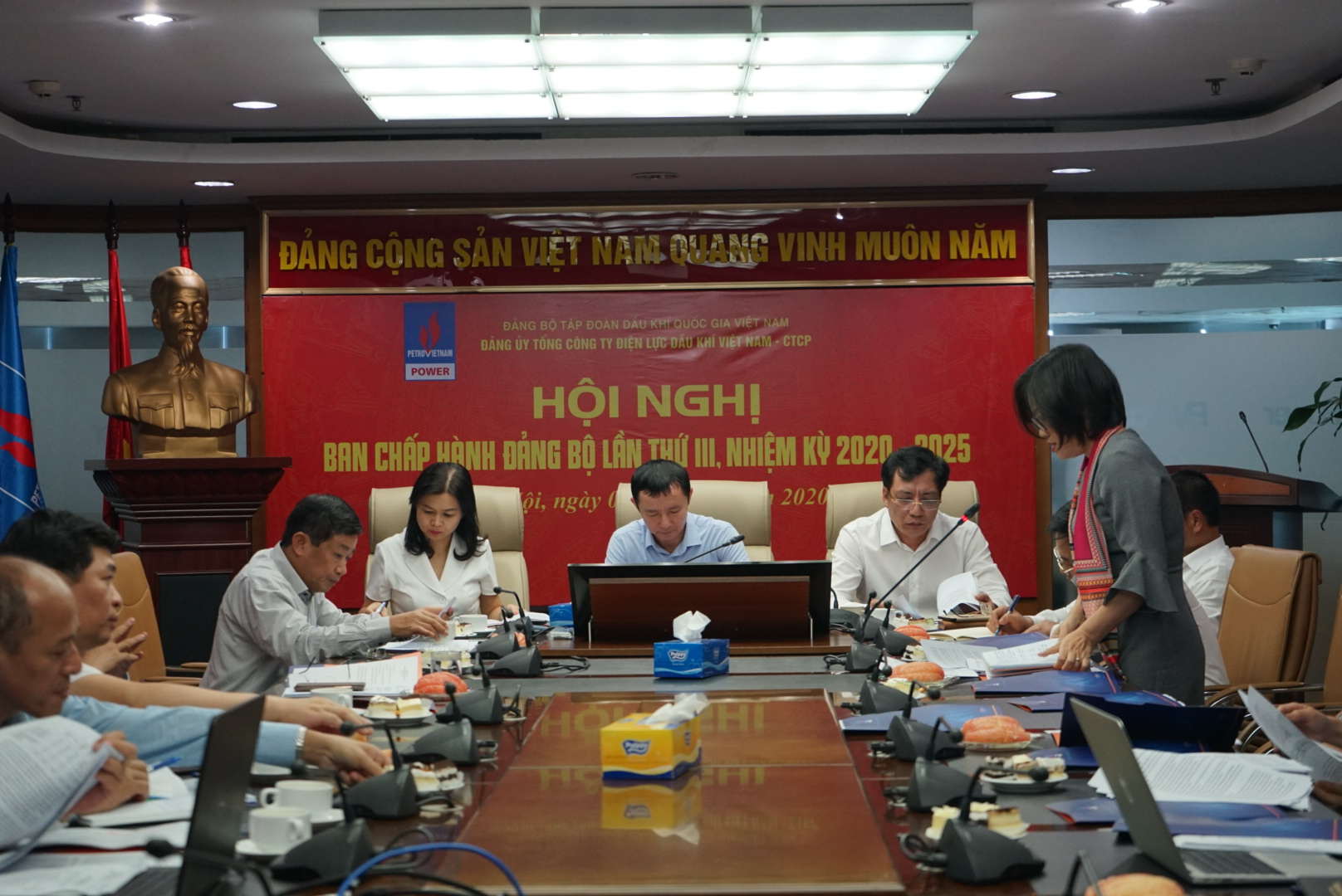 PV POWER TỔ CHỨC HỘI NGHỊ BAN CHẤP HÀNH ĐẢNG BỘ LẦN THỨ 3, NHIỆM KỲ 2020 - 2025