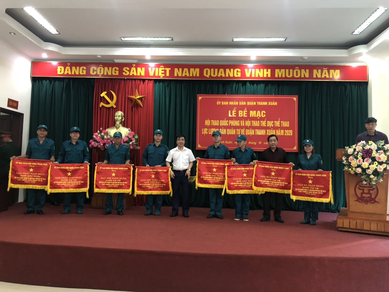 PV POWER THAM DỰ HỘI THAO QUỐC PHÒNG LỰC LƯỢNG DÂN QUÂN TỰ VỆ QUẬN THANH XUÂN NĂM 2020