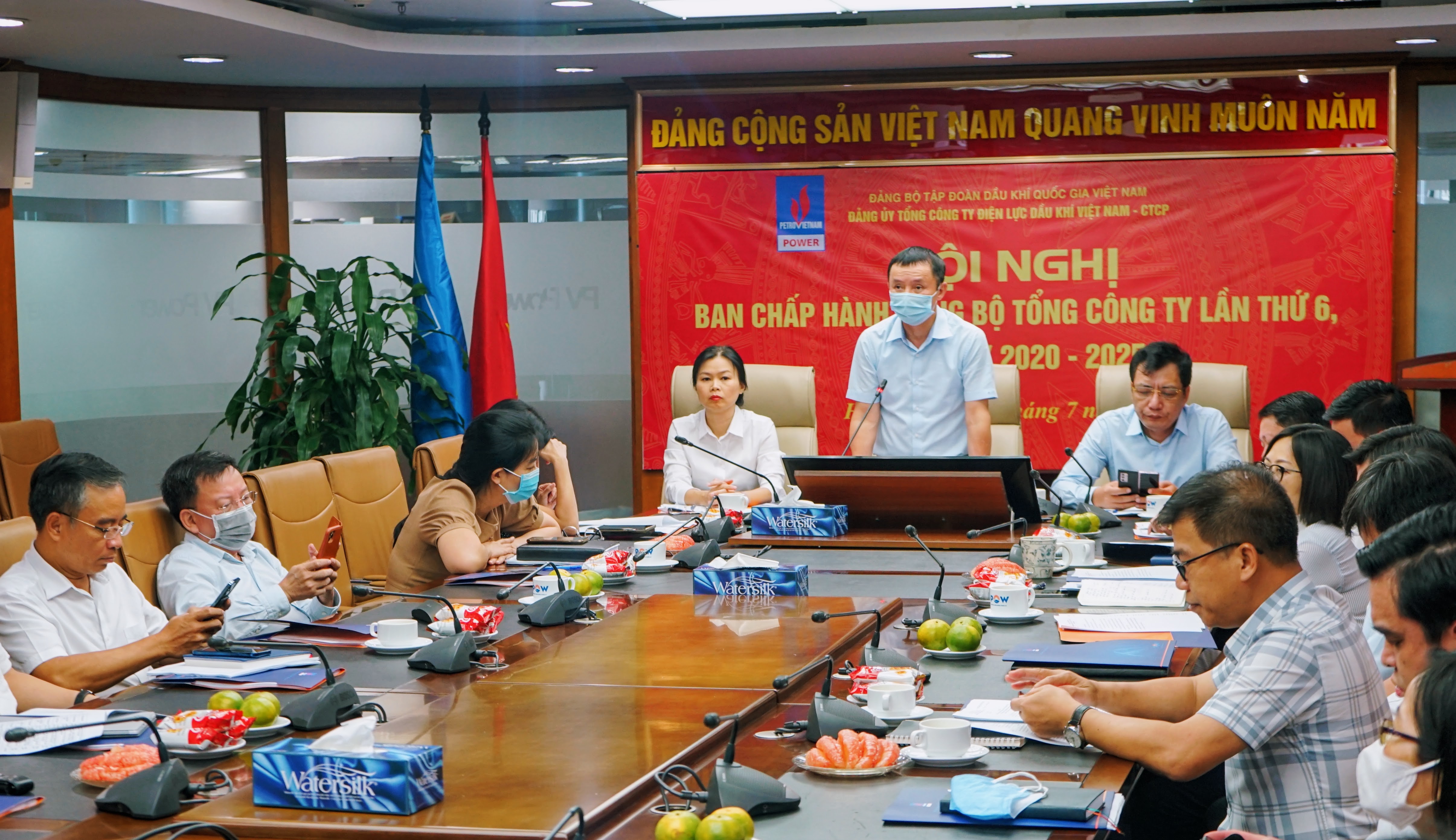 ĐẢNG ỦY PV POWER TỔ CHỨC HỘI NGHỊ BAN CHẤP HÀNH ĐẢNG BỘ LẦN THỨ 6, NHIỆM KỲ 2020 – 2025