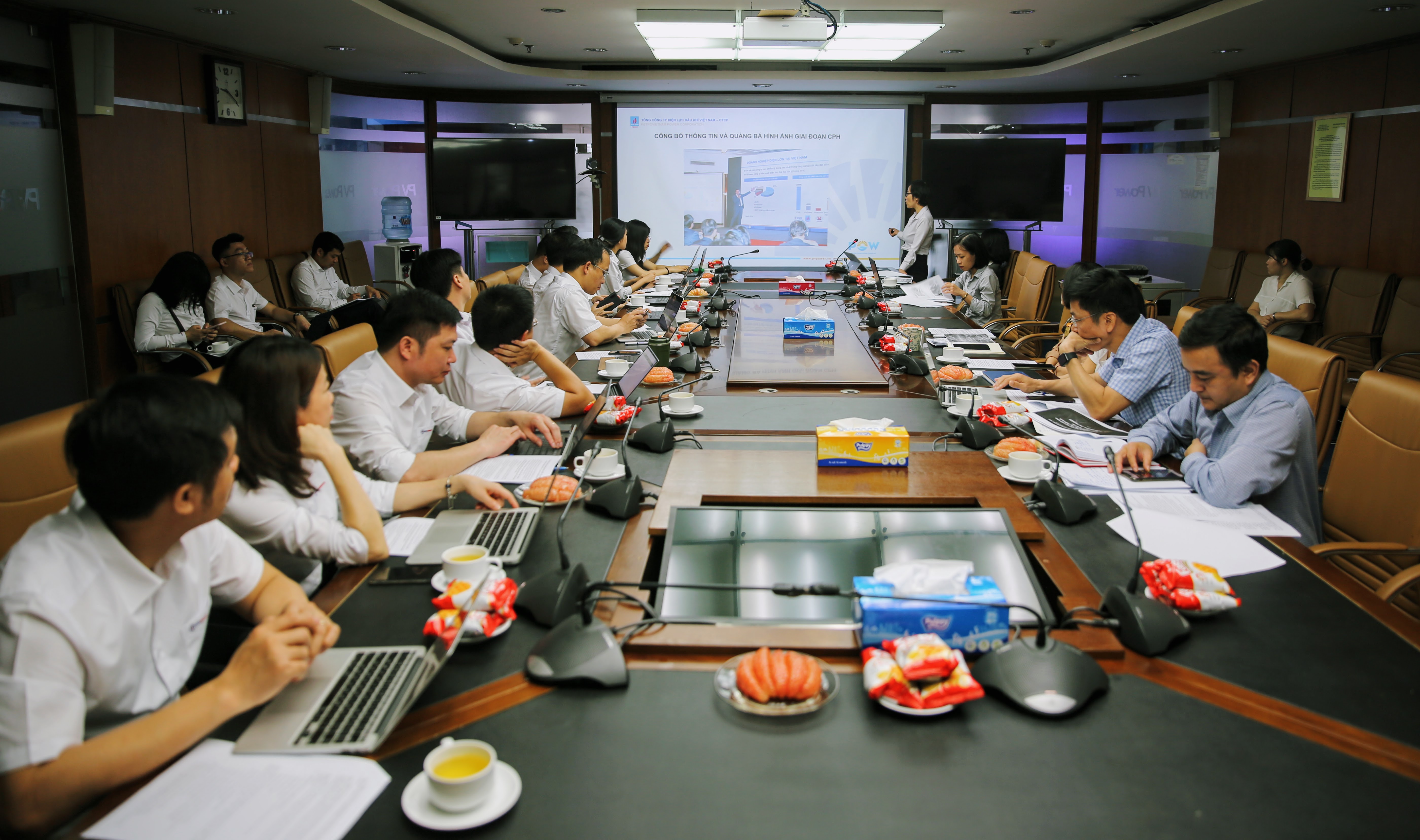 PV POWER LÀM VIỆC VỚI EVNGENCO1 VỀ CÔNG TÁC PHÁP CHẾ, QUẢN TRỊ NỘI BỘ