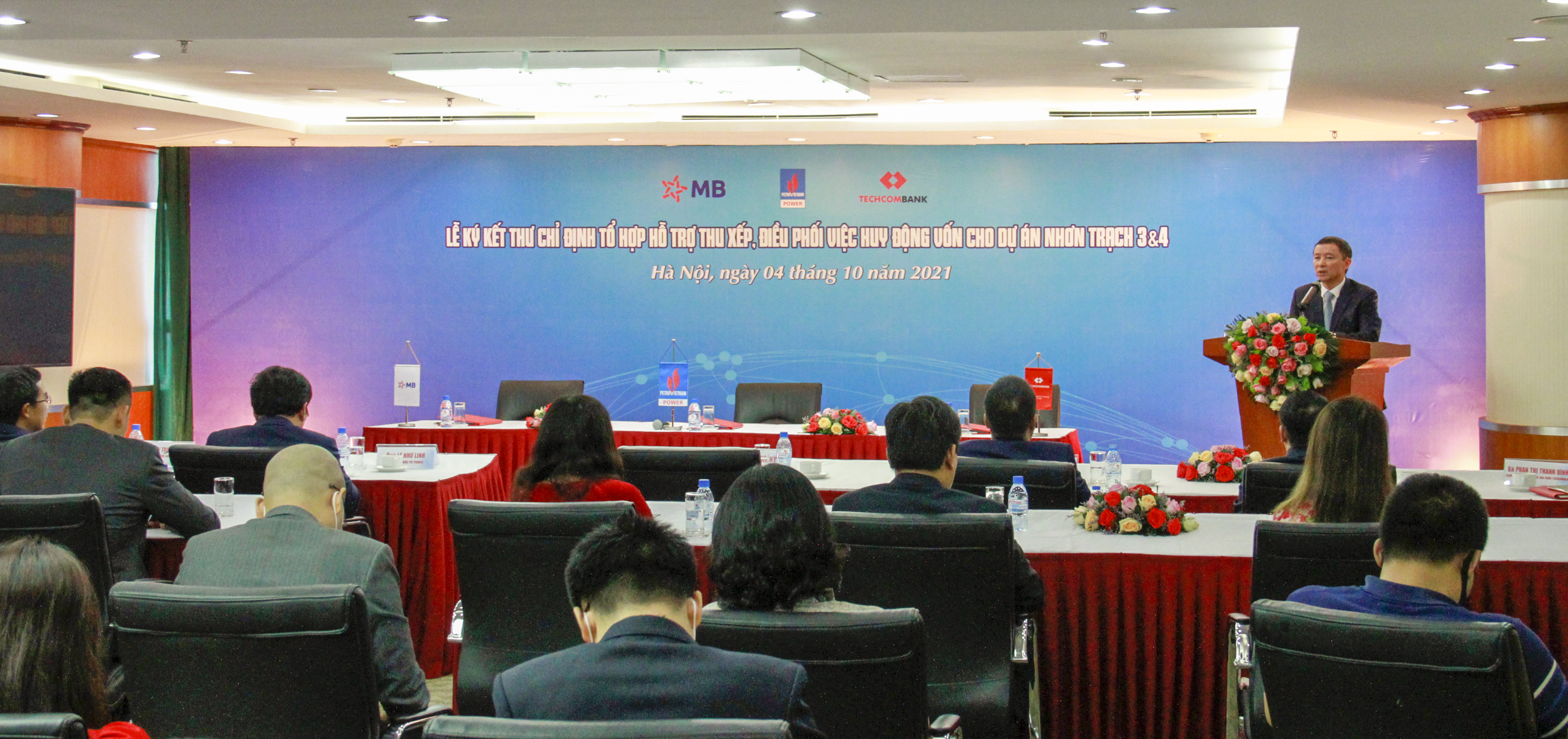 PV Power ký kết thư chỉ định tổ hợp Techcombank và MB hỗ trợ thu xếp vốn Dự án Nhà máy điện Nhơn Trạch 3&4