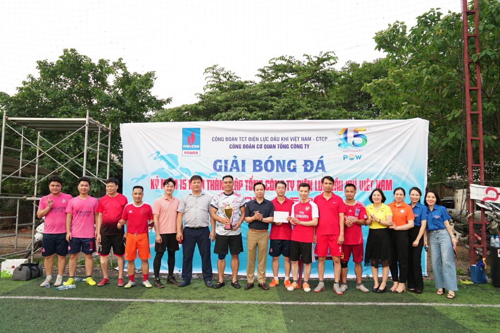  Giải nhất thuộc về Cơ quan Tổng công ty