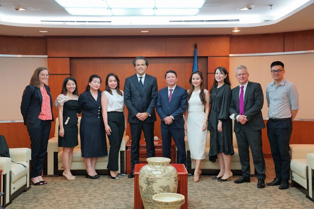  Đại diện hai bên trao đổi tiềm năng hợp tác