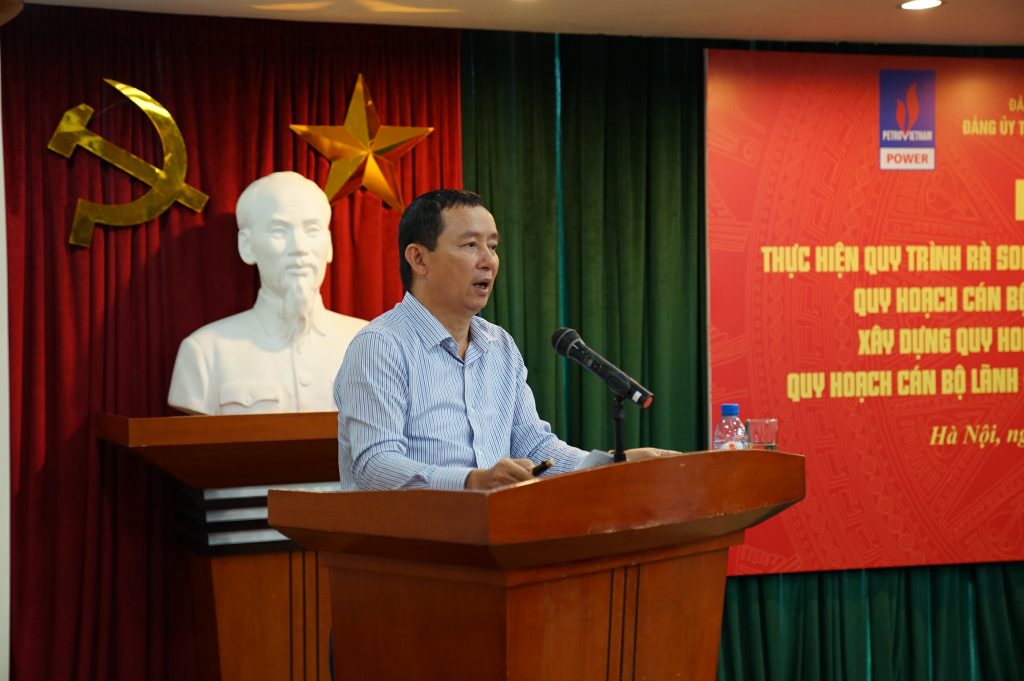  Đồng chí Bí thư Đảng ủy/Chủ tịch HĐQT PV Power Hồ Công Kỳ chỉ đạo Hội nghị