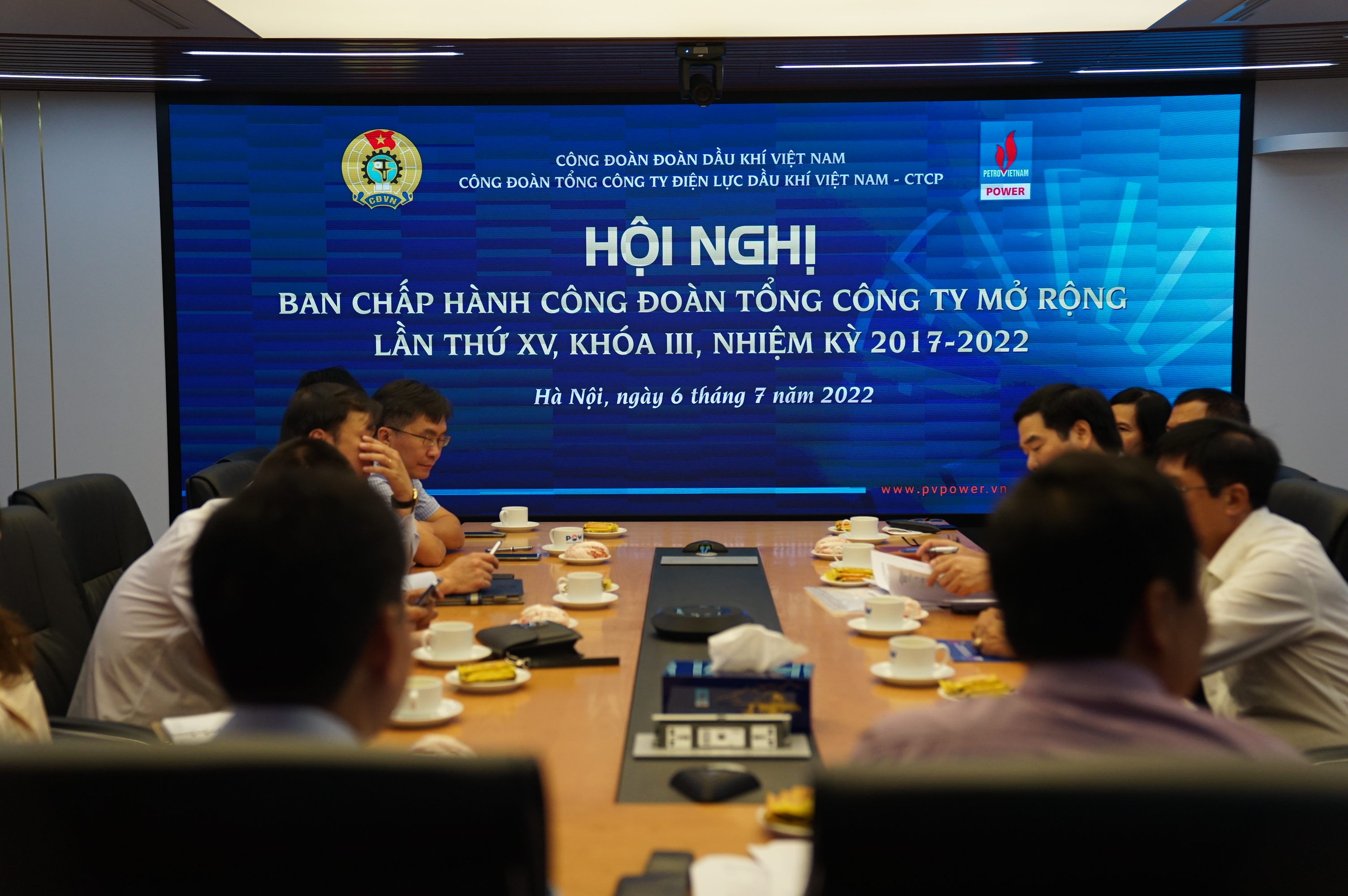 Công đoàn PV Power tổ chức Hội nghị Ban chấp hành Công đoàn Tổng công ty Mở rộng