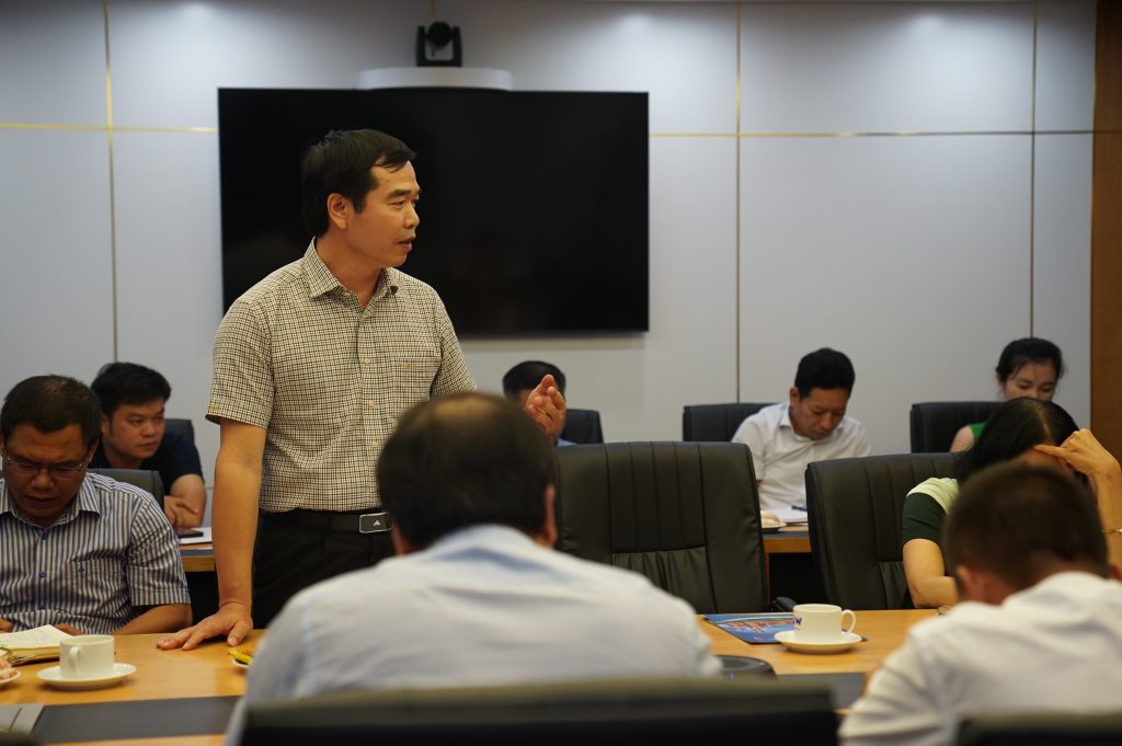  Đại diện các Công đoàn cơ sở cho ý kiến tại Hội nghị