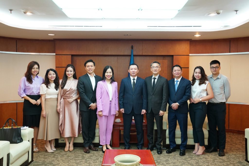 </a> Đại diện hai bên tại buổi làm việc