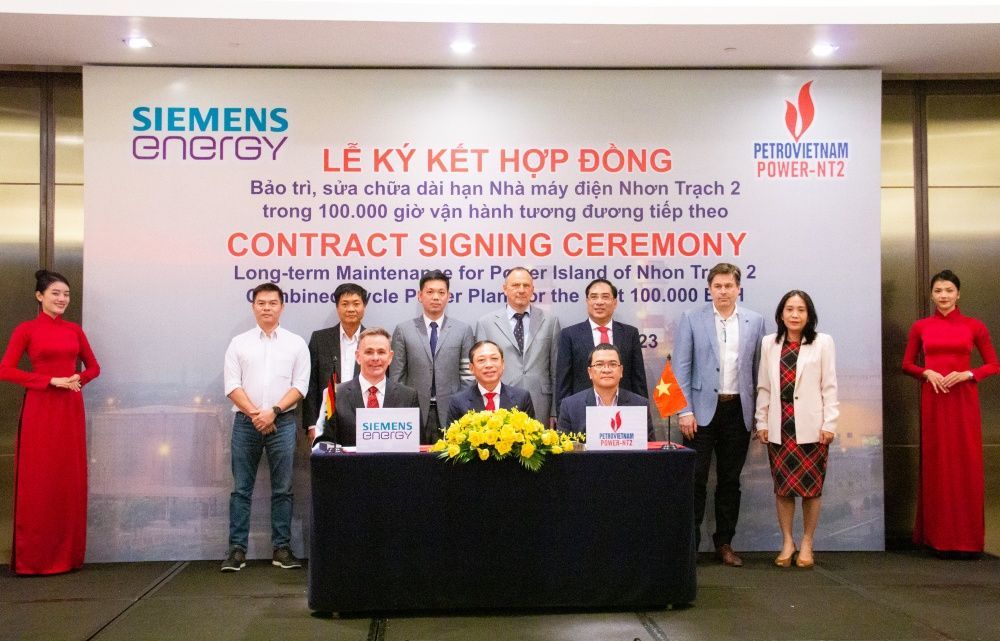 Siemens Energy provides long-term maintenance for NT 2 thermal power plant