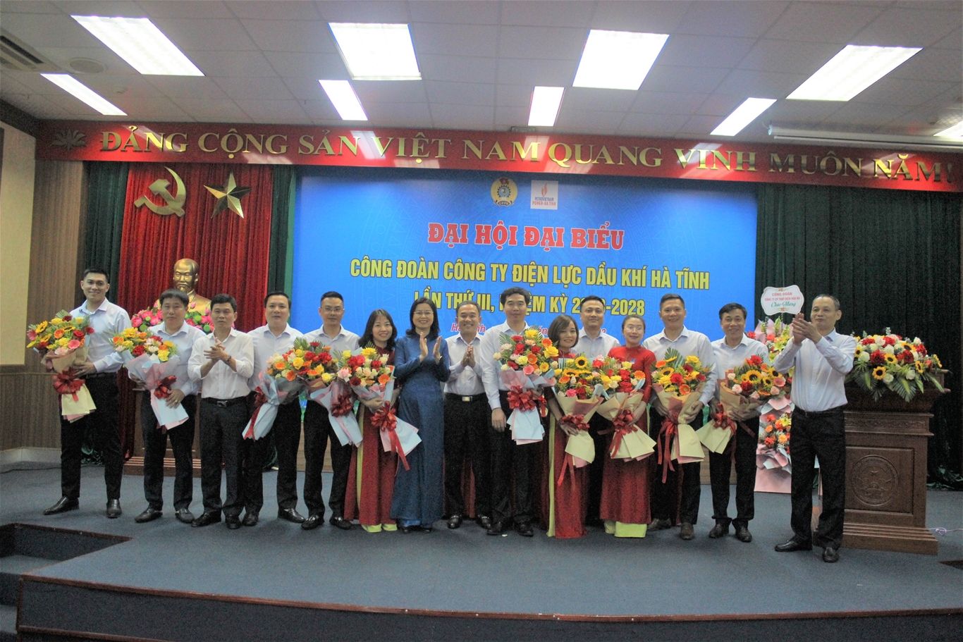 Công ty Điện lực Dầu khí Hà Tĩnh tổ chức Đại hội Đại biểu Công đoàn lần thứ III, nhiệm kỳ 2023 – 2028