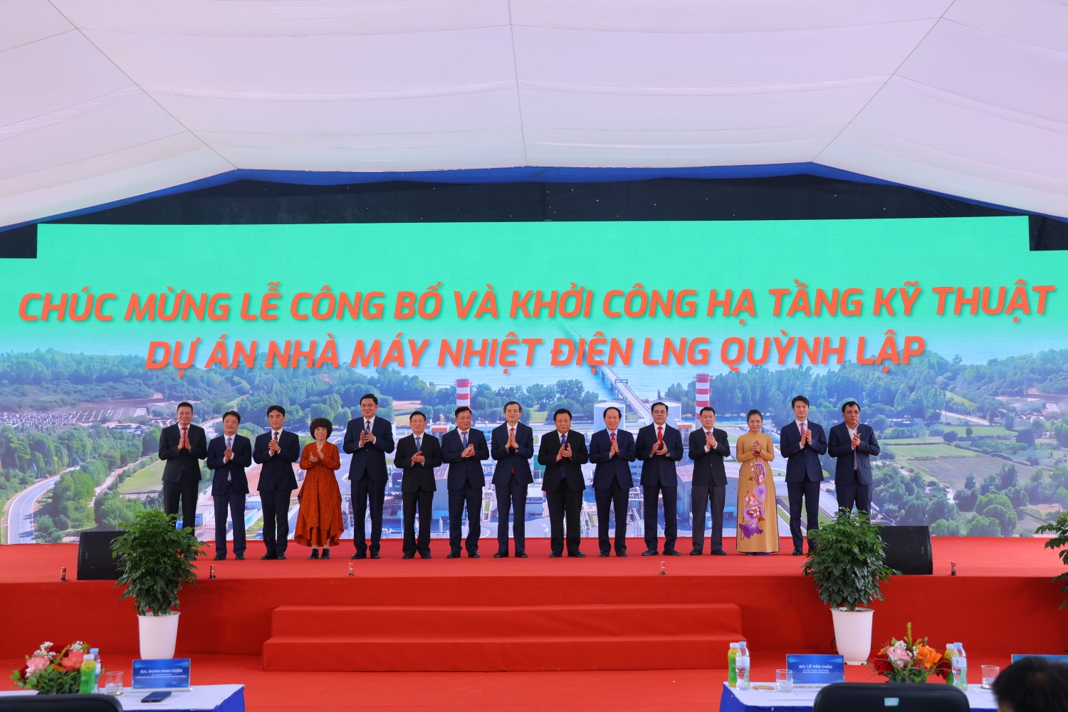 New energy landmark emerges as Quynh Lap LNG project breaks ground