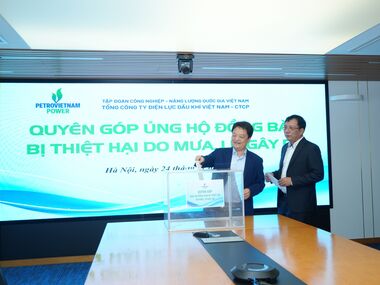 PV Power phát động quyên góp chung tay cùng đồng bào bị ảnh hưởng thiên tai