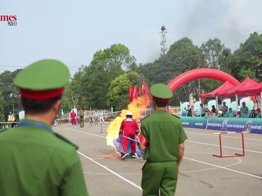 PV Power tổ chức Hội thao An toàn vệ sinh lao động, phòng chống cháy nổ lần thứ XVI