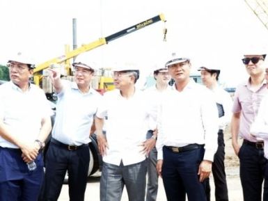 Chủ tịch HĐTV Petrovietnam Hoàng Quốc Vượng thăm và làm việc tại các nhà máy, dự án điện của PV Power khu vực Nhơn Trạch, Đồng Nai