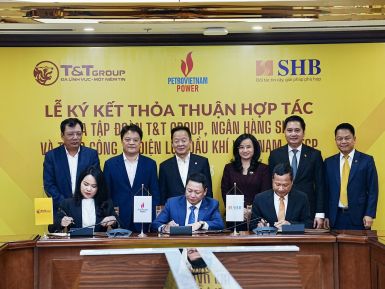 PV Power ký kết thỏa thuận hợp tác với Tập đoàn T&T Group và Ngân hàng SHB