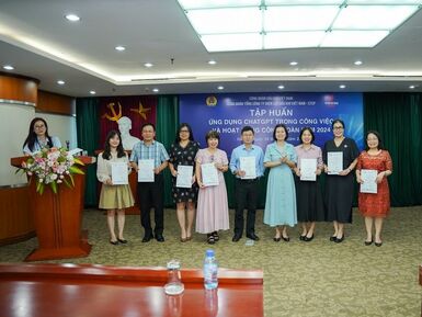 Công đoàn PV Power tập huấn Ứng dụng ChatGPT trong hoạt động