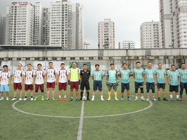 Giao hữu bóng đá chào mừng Tuần lễ Văn hóa Dầu khí 2024