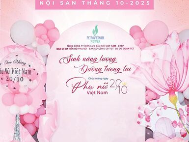 PV power nội san tháng 10